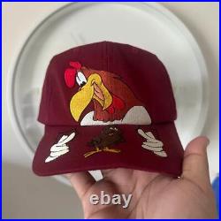 Vintage Warner Bros. Foghorn Leghorn & Henry Hawk Breakout Hat RARE