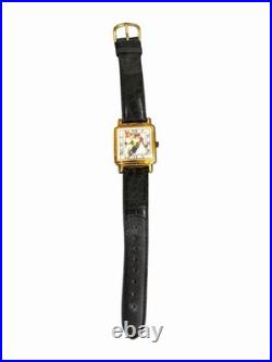 Vintage Warner Bros. Golf Taz Watch Fossil Made Quartz Rare 19th Hole Golf 3D