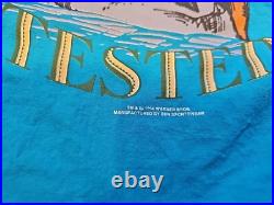 Vintage Warner Bros Looney Tunes Yosemite Sam 1994 Blue T Shirt L, Rare