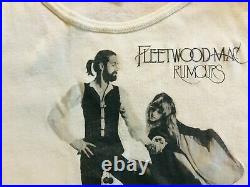Vintage Warner Brothers Promo Rare Fleetwood Mac Rumours T-Shirt Off-White