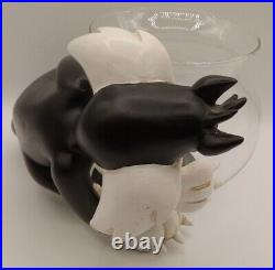 Vintage Warner Brothers looney toons Pet Shop Rare Sylvester fish bowl