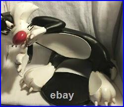 Vintage Warner Brothers looney toons Pet Shop Rare Sylvester fish bowl