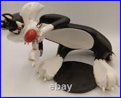 Vintage Warner Brothers looney toons Pet Shop Rare Sylvester fish bowl
