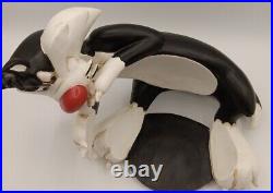Vintage Warner Brothers looney toons Pet Shop Rare Sylvester fish bowl
