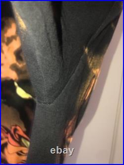 Vintage Wile E Coyote & Road Runner Warner Bros AOP Shadow Shirt Sz M RARE 1995