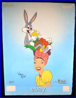 Virgil Ross Bugs Bunny Carmen Miranda Cel AP 39/50 Warner Bros Rare/Limited E