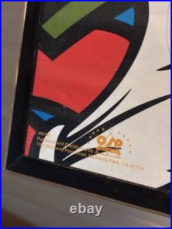 Vtg 1993 Marvin The Martian OSP Publishing Poster #82193 Warner Bros Framed Rare