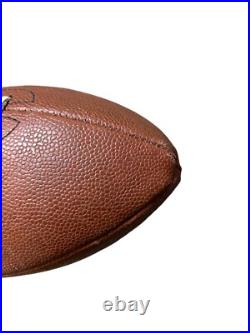 Vtg 1997 Official Warner Bros. Brothers Sport Football 11 Brown Leather Rare
