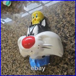 Vtg 1998 RARE Warner Bros Store Sylvester & Tweety Bird String Holder? MINT