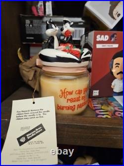 Vtg 2000 Warner Bros. Looney Tunes Pepe Le Pew and Penelope Wax Candle Rare New