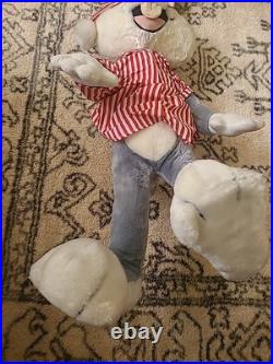 Vtg 32 Jumbo RARE 24k Bugs Bunny Plush Stuffed Warner Bros Looney Tunes 1990's Vtg 32 Jumbo RARE 24k Bugs Bunny Plush Stuffed Warner Bros Looney Tunes 1990's
