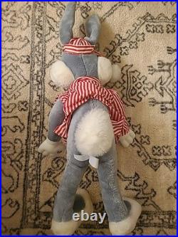 Vtg 32 Jumbo RARE 24k Bugs Bunny Plush Stuffed Warner Bros Looney Tunes 1990's Vtg 32 Jumbo RARE 24k Bugs Bunny Plush Stuffed Warner Bros Looney Tunes 1990's