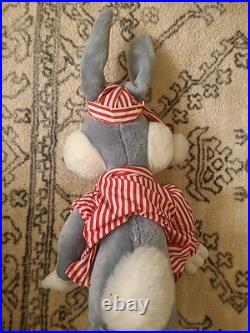 Vtg 32 Jumbo RARE 24k Bugs Bunny Plush Stuffed Warner Bros Looney Tunes 1990's Vtg 32 Jumbo RARE 24k Bugs Bunny Plush Stuffed Warner Bros Looney Tunes 1990's