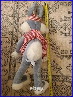 Vtg 32 Jumbo RARE 24k Bugs Bunny Plush Stuffed Warner Bros Looney Tunes 1990's Vtg 32 Jumbo RARE 24k Bugs Bunny Plush Stuffed Warner Bros Looney Tunes 1990's