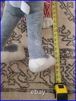 Vtg 32 Jumbo RARE 24k Bugs Bunny Plush Stuffed Warner Bros Looney Tunes 1990's Vtg 32 Jumbo RARE 24k Bugs Bunny Plush Stuffed Warner Bros Looney Tunes 1990's