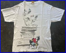 Vtg Animaniacs Pinky & The Brain Shirt Mens Size XL Warner Bros 1994 Rare HTF