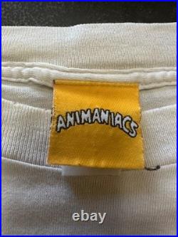 Vtg Animaniacs Pinky & The Brain Shirt Mens Size XL Warner Bros 1994 Rare HTF