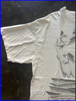 Vtg Animaniacs Pinky & The Brain Shirt Mens Size XL Warner Bros 1994 Rare HTF