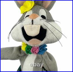 Vtg Warner Bros Bugs Bunny Hula Skirt Plush withPlastic Tag RARE Collectible