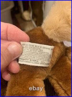 Vtg. Warner Bros Characters Wile E. Coyote #1535 Plush Stuff Animal 1990 RARE Vtg. Warner Bros Characters Wile E. Coyote #1535 Plush Stuff Animal 1990 RARE