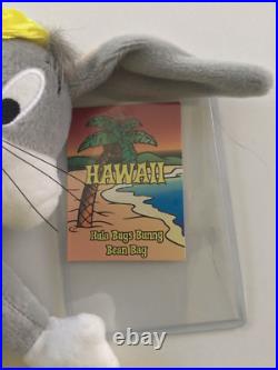 WARNER BROS. STORE BUGS BUNNY HULA SKIRT PLUSH withPlastic Tag RARE COLLECTIBLE WARNER BROS. STORE BUGS BUNNY HULA SKIRT PLUSH withPlastic Tag RARE COLLECTIBLE
