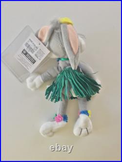WARNER BROS. STORE BUGS BUNNY HULA SKIRT PLUSH withPlastic Tag RARE COLLECTIBLE WARNER BROS. STORE BUGS BUNNY HULA SKIRT PLUSH withPlastic Tag RARE COLLECTIBLE