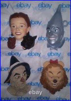 WIZARD OF OZ 3D Movie Faces Wall Art COSTUME COLLECTION Warner Bros 1999 RARE #4 WIZARD OF OZ 3D Movie Faces Wall Art COSTUME COLLECTION Warner Bros 1999 RARE #4