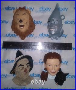 WIZARD OF OZ 3D Movie Faces Wall Art COSTUME COLLECTION Warner Bros 1999 RARE #4 WIZARD OF OZ 3D Movie Faces Wall Art COSTUME COLLECTION Warner Bros 1999 RARE #4