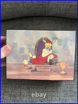 Warner Bro. Bugs Bunny King Arthur Hare Music Jewlery Box Rare 1992 Works
