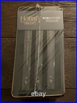 Warner Bros 4K UHD The Hobbit Trilogy Steelbook Collection (Sealed And Rare)