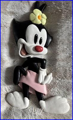 Warner Bros Animaniacs Resin Wall Hanging Plaque Dot Warner RARE FIND