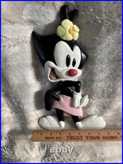 Warner Bros Animaniacs Resin Wall Hanging Plaque Dot Warner RARE FIND