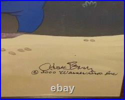 Warner Bros Bugs Bunny Cel High Strung Signed Chuck Jones Rare Animation
