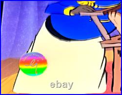 Warner Bros Cel Bear For Punishment Chuck Jones Signed Rare Animation