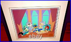 Warner Bros Cel Bugs Bunny Daffy Pepe Ducklaration Of Independence Chuck Jones