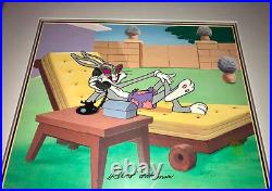 Warner Bros Cel Bugs Bunny Hollywood Hare Rare Animation Art Robert Mckimson