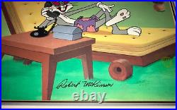 Warner Bros Cel Bugs Bunny Hollywood Hare Rare Animation Art Robert Mckimson