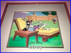 Warner Bros Cel Bugs Bunny Hollywood Hare Rare Animation Art Robert Mckimson