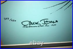 Warner Bros Cel Bugs Bunny Signed 2X By Chuck Jones Rare Bugs Sick Carrot Warner Bros Cel Bugs Bunny Signed 2X By Chuck Jones Rare Bugs Sick Carrot