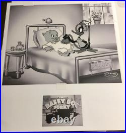 Warner Bros Cel Daffy Doc Daffy Duck Porky Pig Rare Edition Number 1 /100 Warner Bros Cel Daffy Doc Daffy Duck Porky Pig Rare Edition Number 1 /100