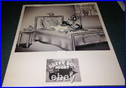 Warner Bros Cel Daffy Doc Daffy Duck Porky Pig Rare Edition Number 1 /100 Warner Bros Cel Daffy Doc Daffy Duck Porky Pig Rare Edition Number 1 /100