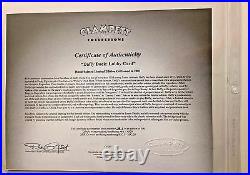Warner Bros Cel Daffy Duck Lobby Card Rare Number 1 Edition Animation Cell