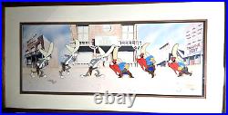 Warner Bros Cel Gun Slingers Rare Bugs Bunny, Yosemite, Animation Cell