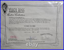 Warner Bros Cel Gun Slingers Rare Bugs Bunny, Yosemite, Animation Cell