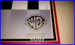 Warner Bros Cel Mouse Wreckers Hubie Bertle Rare Looney Tunes Cell + Promo Card Warner Bros Cel Mouse Wreckers Hubie Bertle Rare Looney Tunes Cell + Promo Card