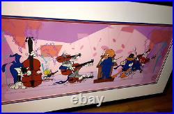 Warner Bros Cel & Promo Quintet Bugs Bunny Daffy Rare Signed Chuck Jones Art