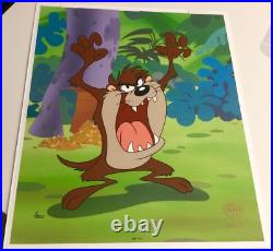 Warner Bros Cel Taz Classic Tasmanian Devil Rare Edition Number 1 Edition Cell Warner Bros Cel Taz Classic Tasmanian Devil Rare Edition Number 1 Edition Cell