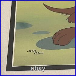 Warner Bros Cel Taz Classic Tasmanian Devil Rare Edition Number 258 Edition Cell