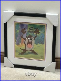 Warner Bros Cel Taz Classic Tasmanian Devil Rare Edition Numbered Cel MINT RARE
