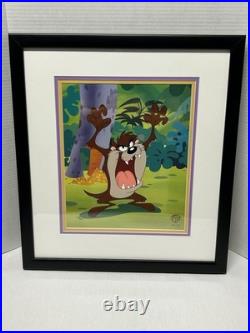 Warner Bros Cel Taz Classic Tasmanian Devil Rare Edition Numbered Cel MINT RARE